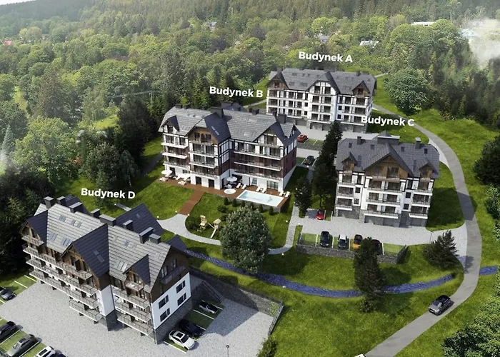 公寓 Park B18-z Dostepem Do Basenu, Sauny, Jacuzzi, Silowni 斯克拉斯卡波伦巴